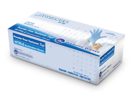 3.5X Nitrile Gloves, Exam Grade (L)